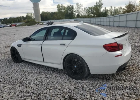 2013 BMW M5 from USA, damaged, VIN WBSFV9C59DD096709